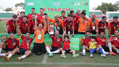 Các 'cựu sao’ V.League ẵm trọn giải thưởng tại giải vô địch TP.HCM